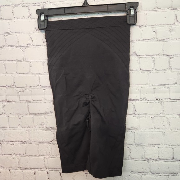 NWT Maidenform Women's Self Expressions Black high Waist Thigh Slimmer  S - Picture 7 of 9